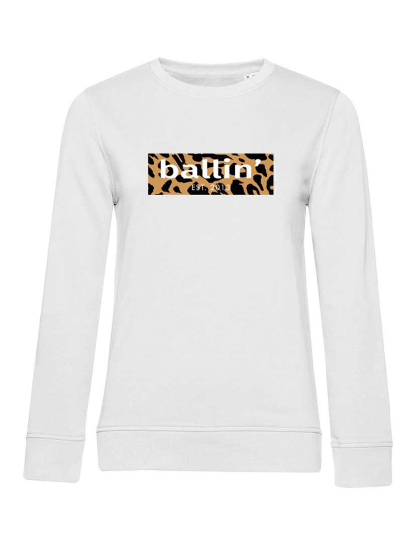 imagem de Ballin Est. 2013 Panter Block Sweater Branco2