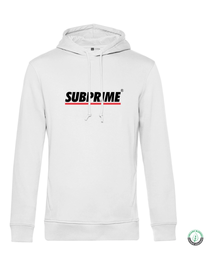 Subprime - Subprime Hoodie Stripe White Branco