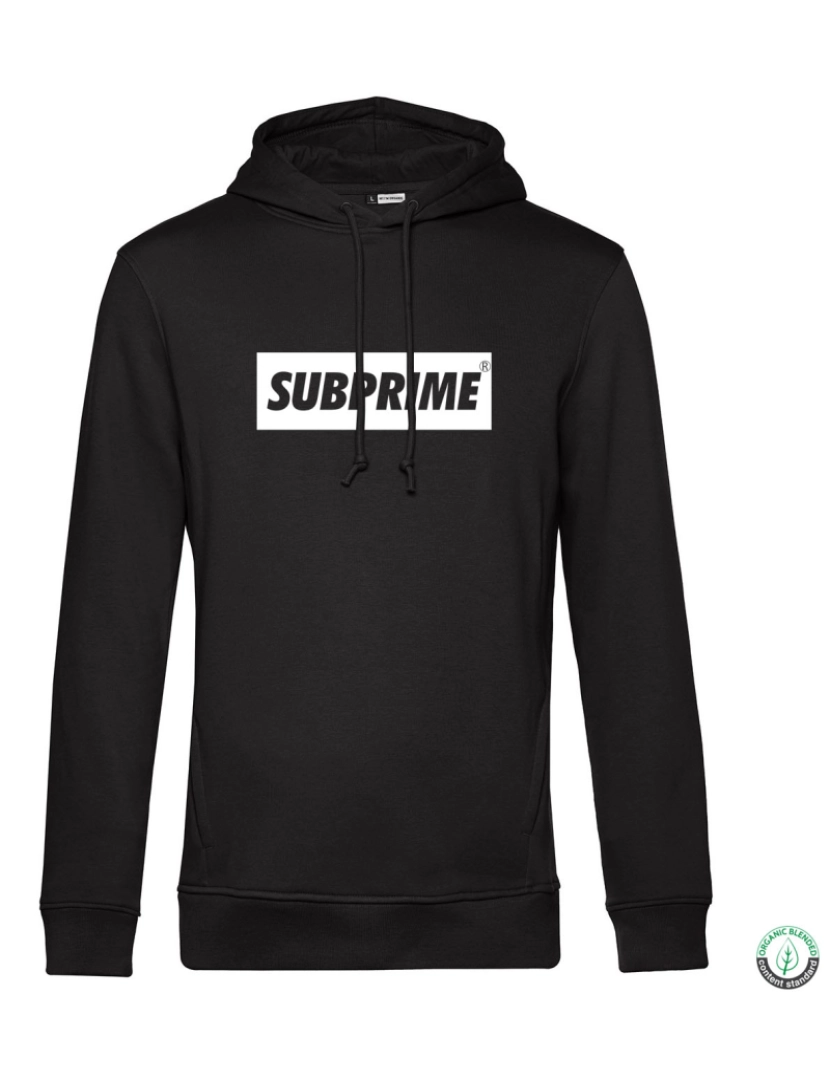 Subprime - Subprime Hoodie Block Black Negro