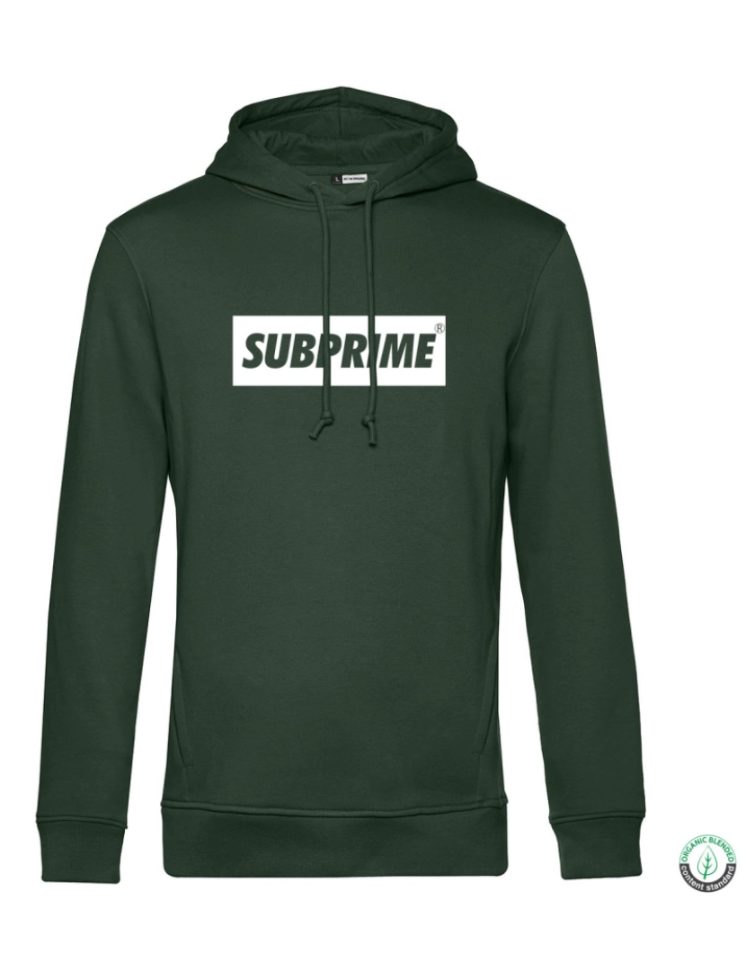 imagem de Subprime Hoodie Block Jade Groen Verde1