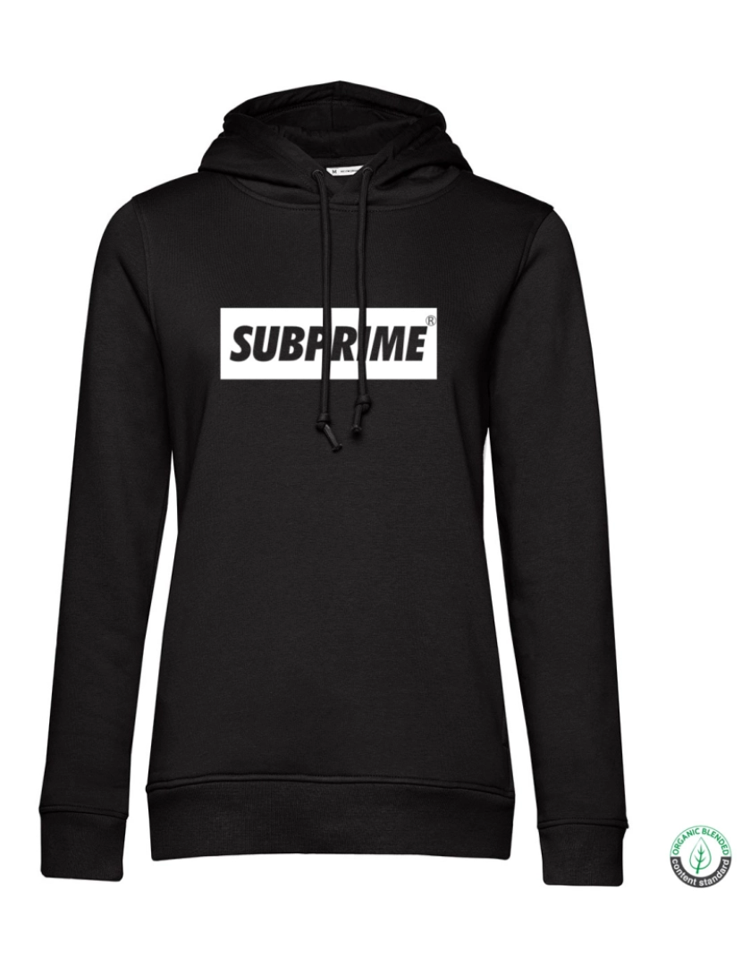 Subprime - Subprime Hoodie Block Black Negro