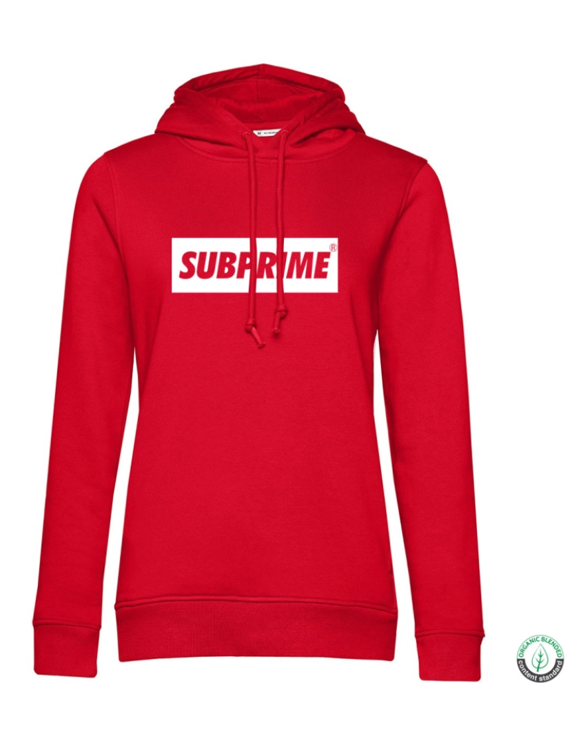 imagem de Subprime Hoodie Block Rood Vermelho1