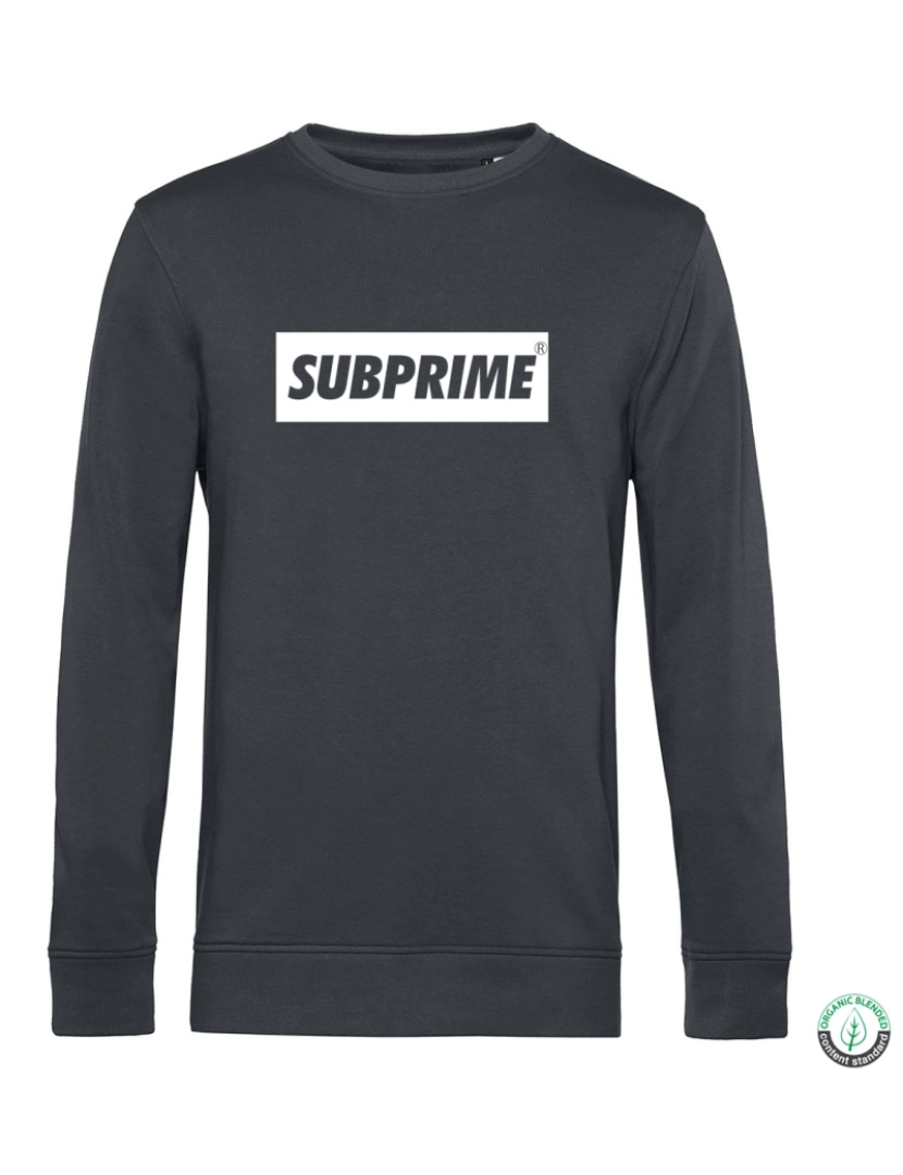 Subprime - Subprime Sweater Block Antraciet Cinza