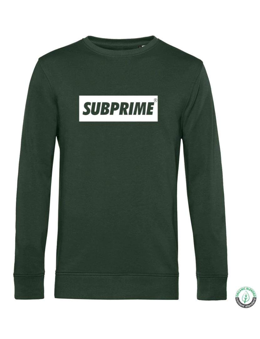 imagem de Subprime Sweater Block Jade Groen Verde1