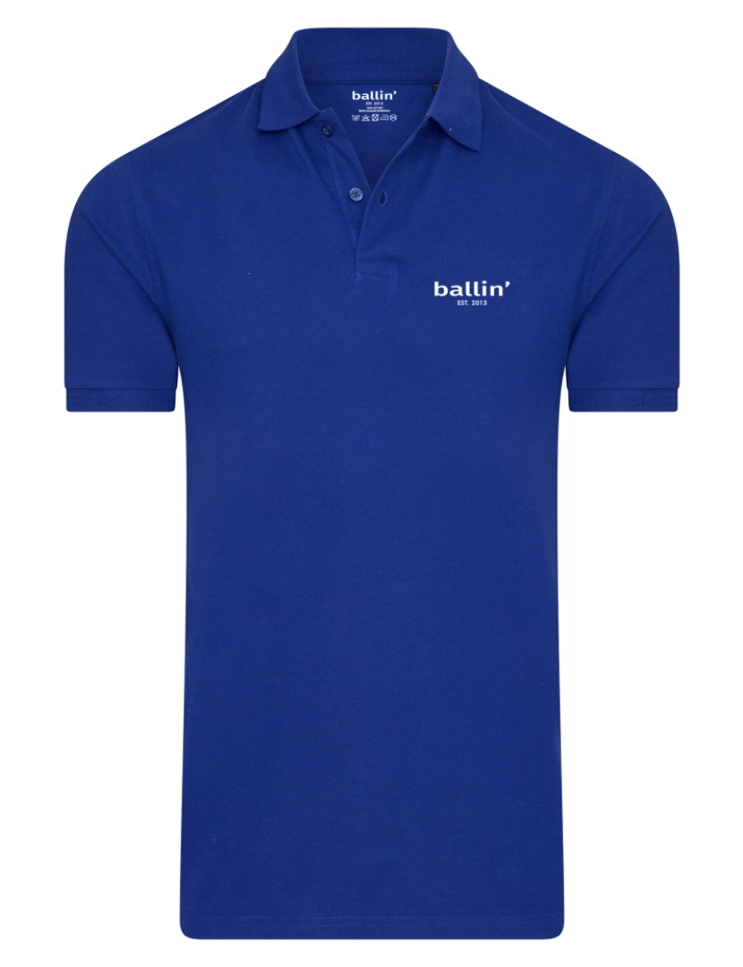 Ballin Est. 2013 - Ballin Est. 2013 Basic Polo Azul