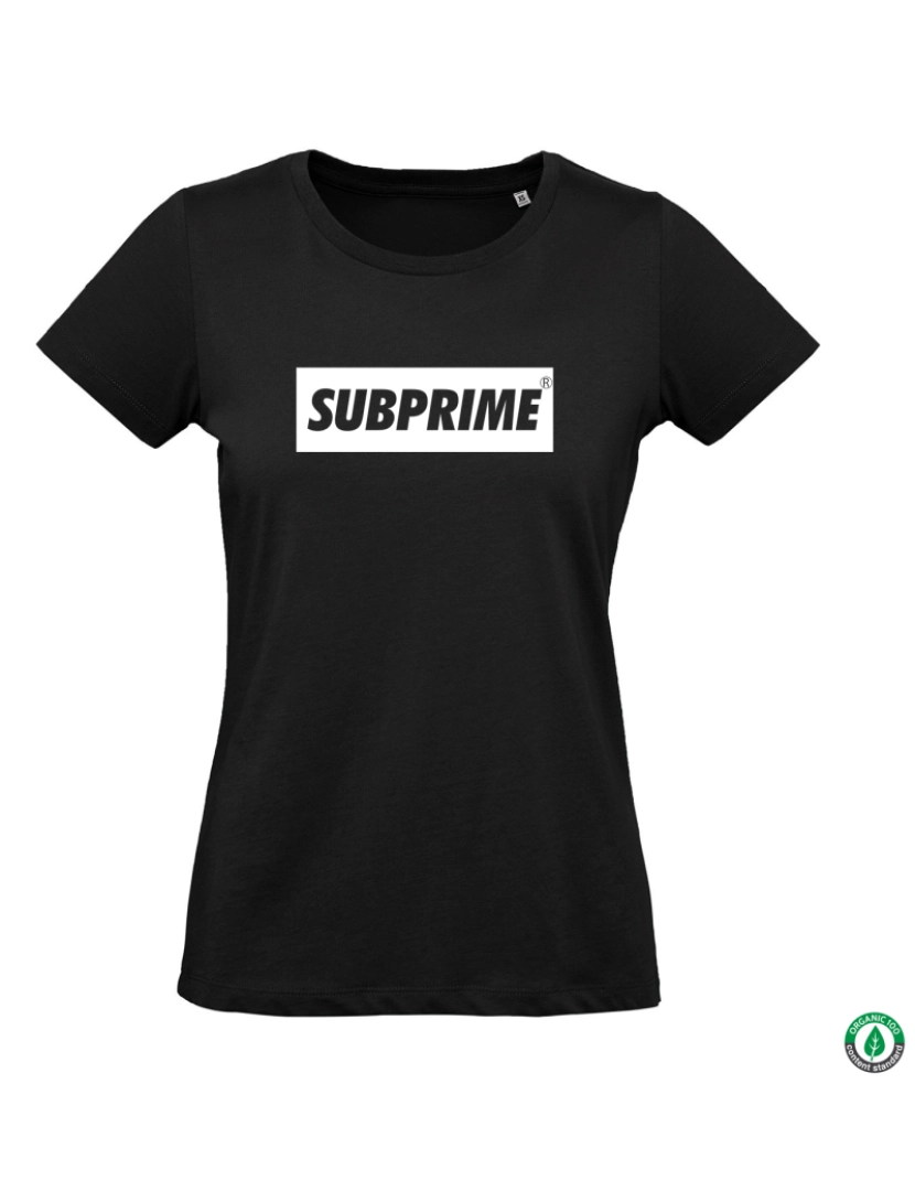 imagem de Subprime Wmn Tee Block Black Negro2