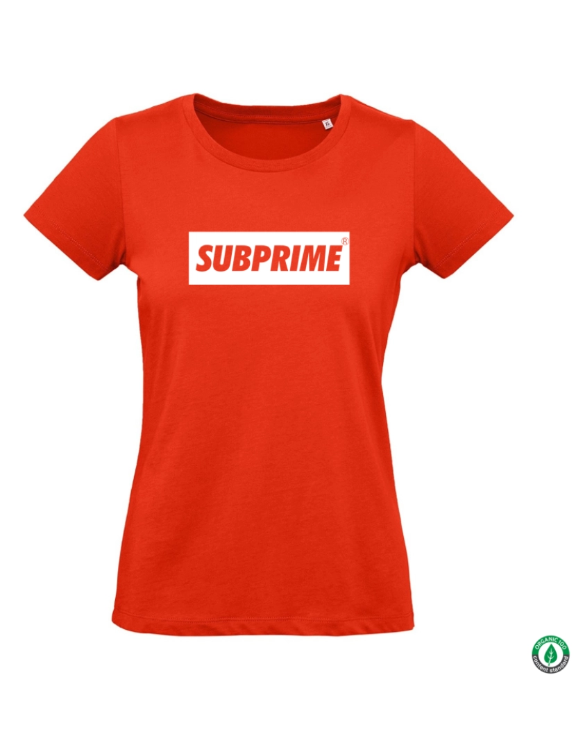 imagem de Subprime Wmn Tee Block Rood Vermelho1