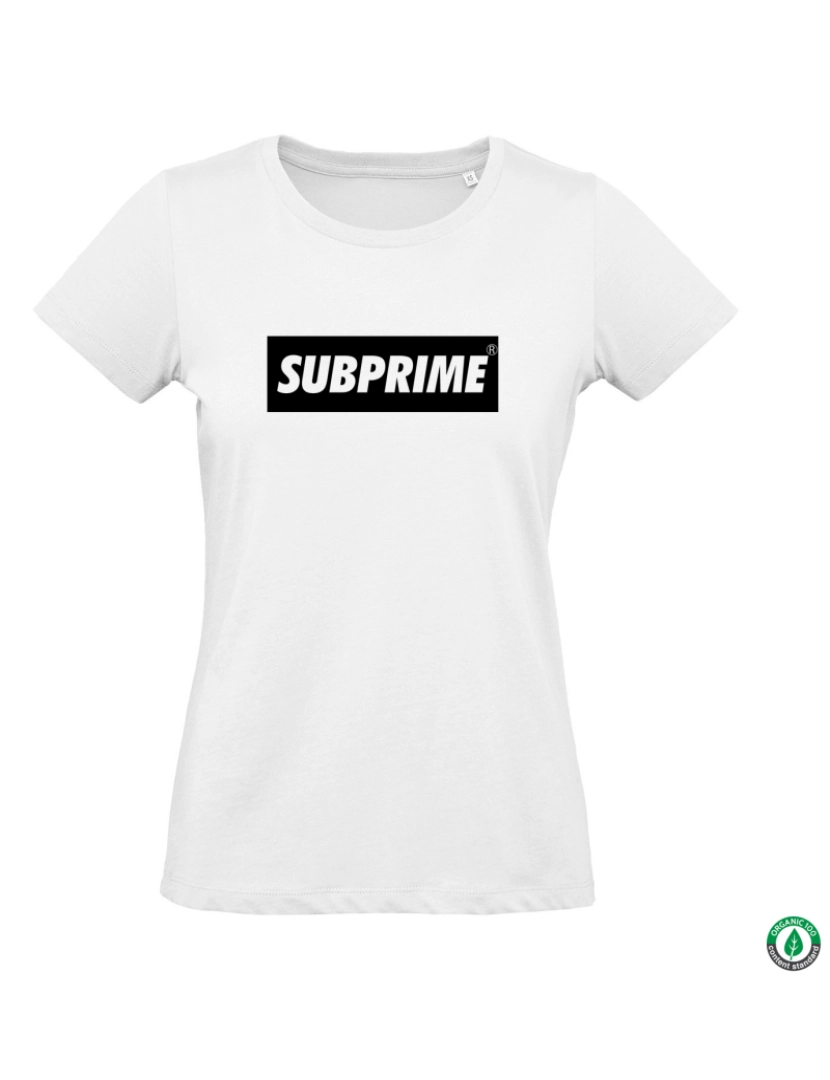 imagem de Subprime Wmn Tee Block White Branco1