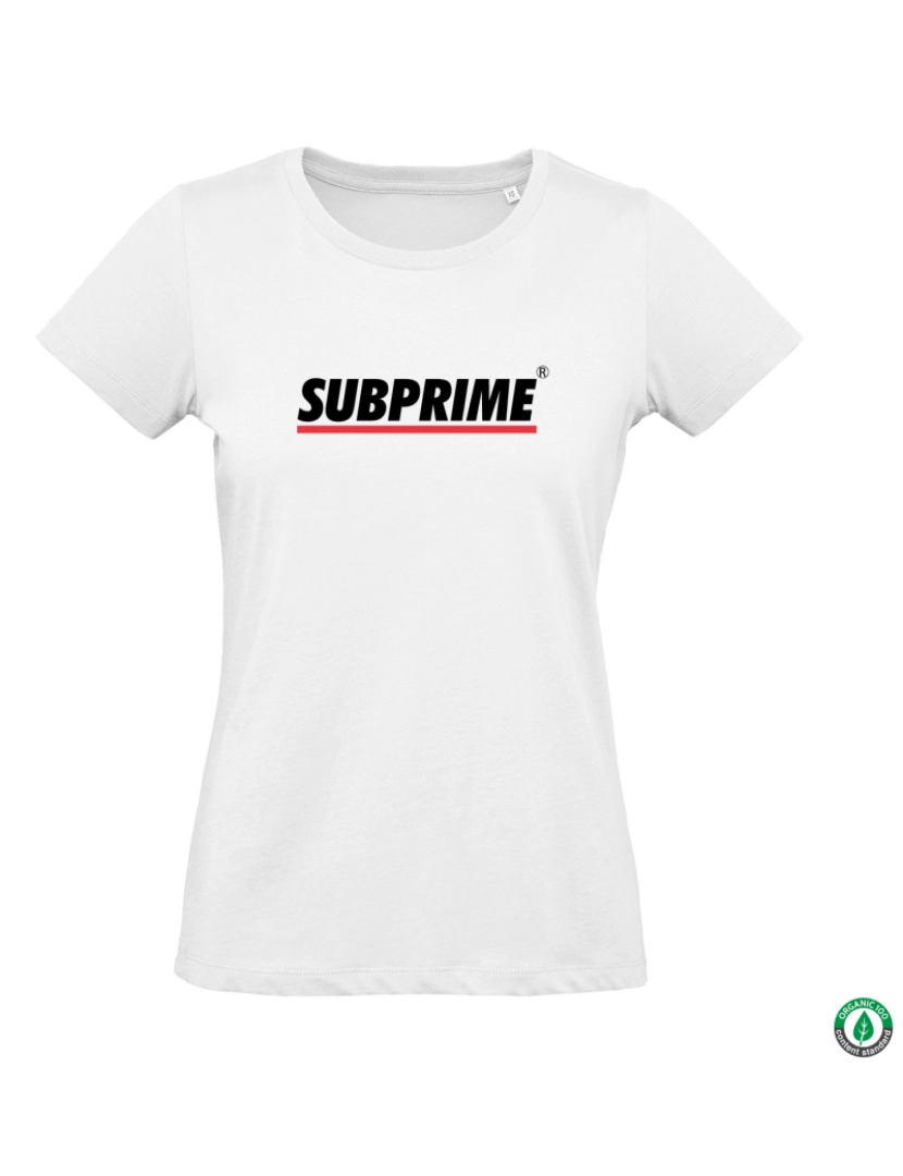 imagem de Subprime Wmn Tee Stripe White Branco1