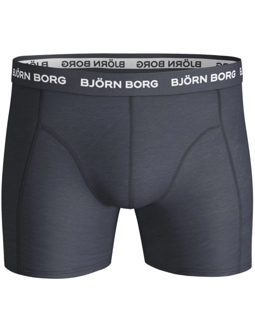 imagem de Björn Borg 3-Pack Boxers Total Eclipse Shade Azul3