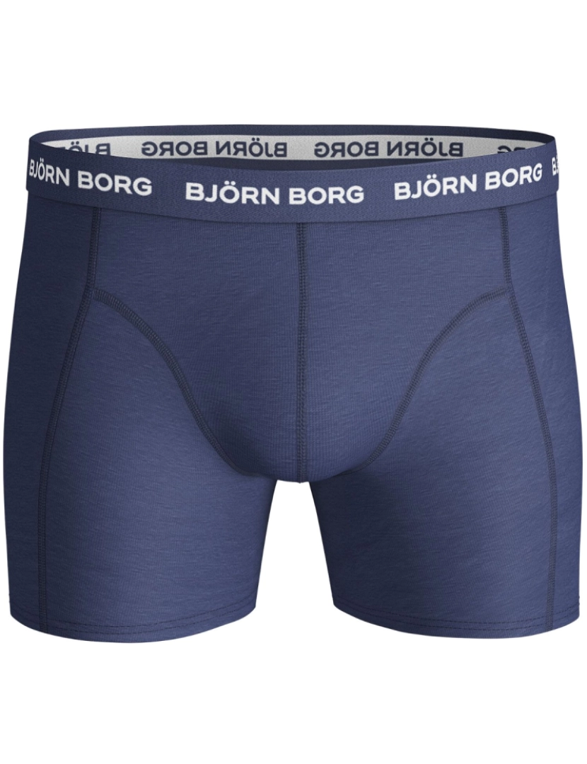 imagem de Björn Borg 3-Pack Boxers Total Eclipse Shade Azul5