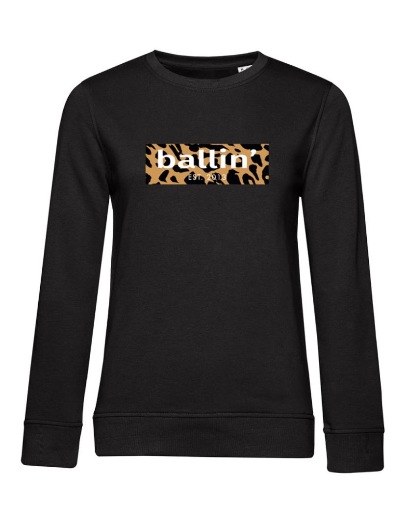 Ballin Est. 2013 - Ballin Est. 2013 Panter Block Sweater Negro