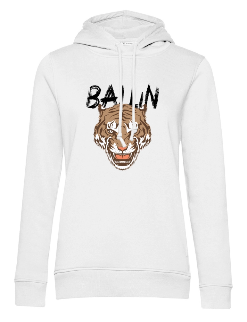 imagem de Ballin Est. 2013 Tiger Hoodie Branco1