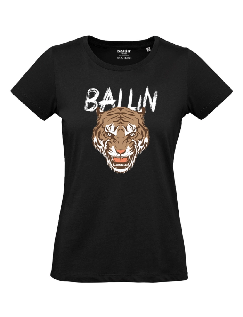 imagem de Ballin Est. 2013 Tiger Shirt Negro1