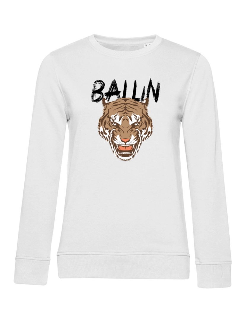 imagem de Ballin Est. 2013 Tiger Sweater Branco1