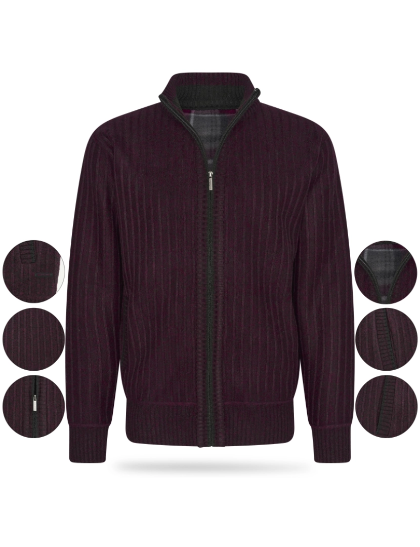 imagem de Cappuccino Italia Bounded Jacket Burgundy Vermelho3