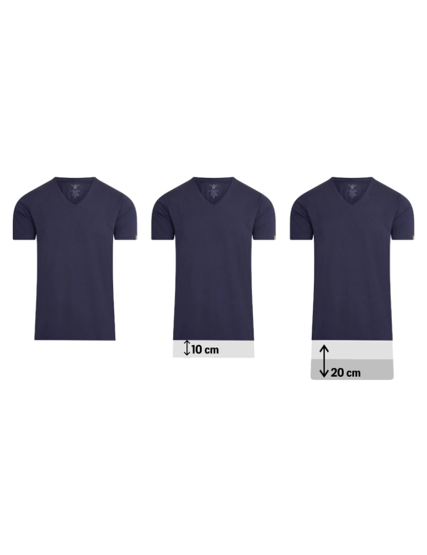 imagem de Cappuccino Italia 4-Pack T-shirts Azul3