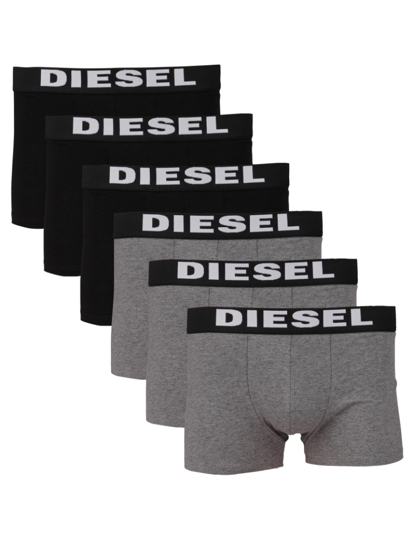 imagem de Diesel 6-pack boxers Negro2