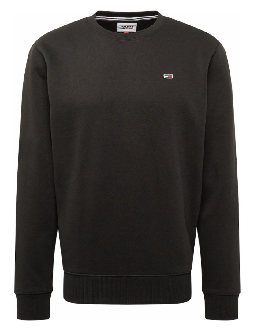 Tommy Jeans - Tommy Jeans Flag Patch Sweater Negro