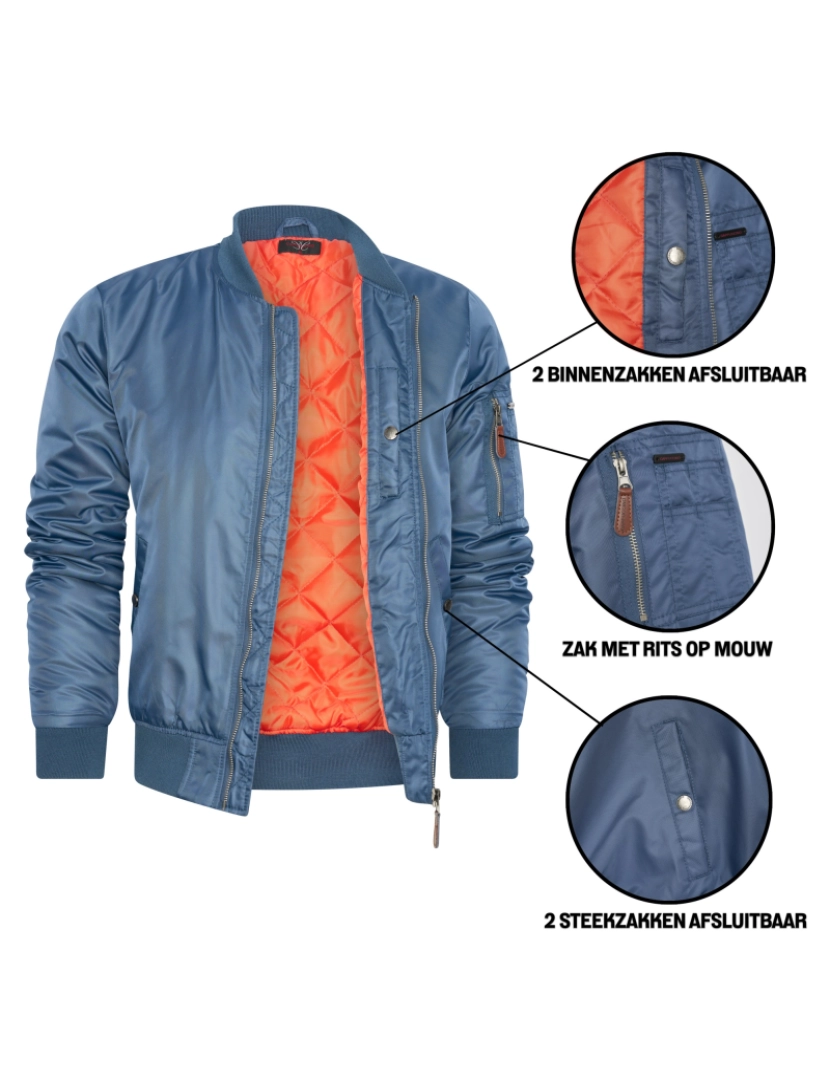 imagem de Cappuccino Italia Navy Seal Jacket Navy Azul3