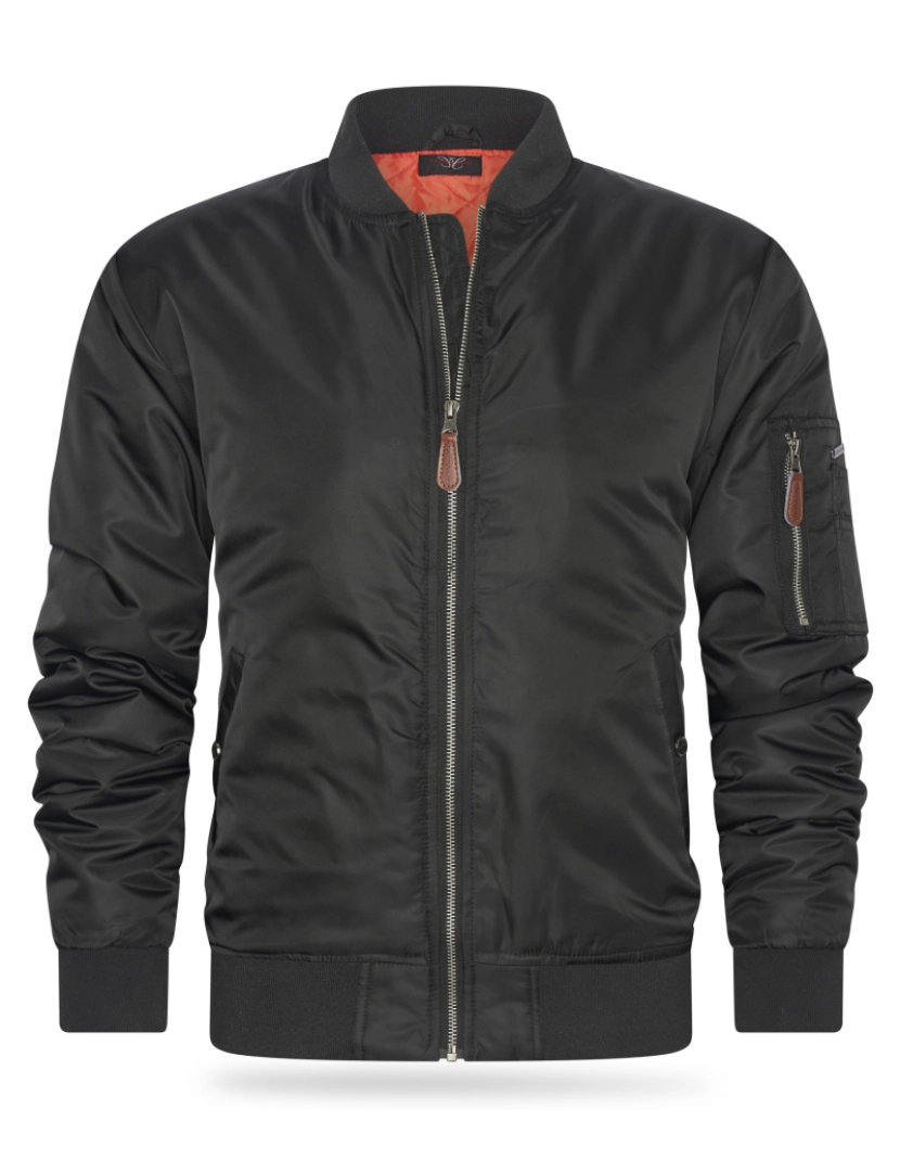 imagem de Cappuccino Italia Navy Seal Jacket Zwart Negro2