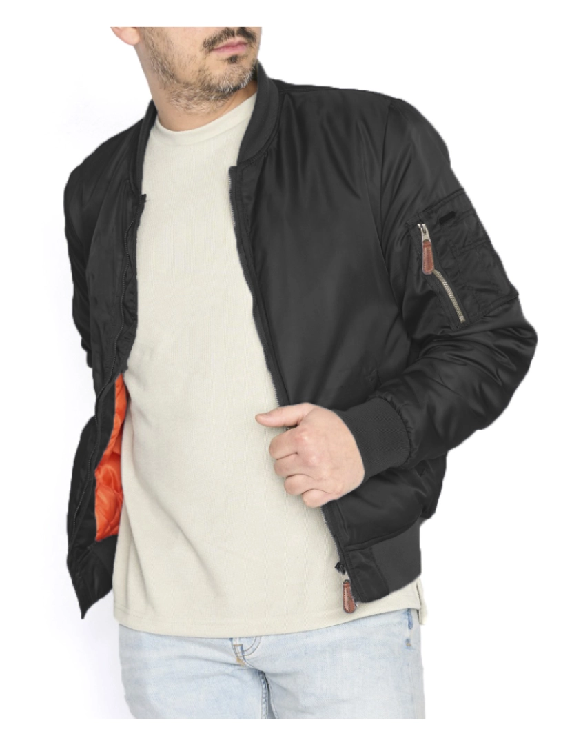 imagem de Cappuccino Italia Navy Seal Jacket Zwart Negro4