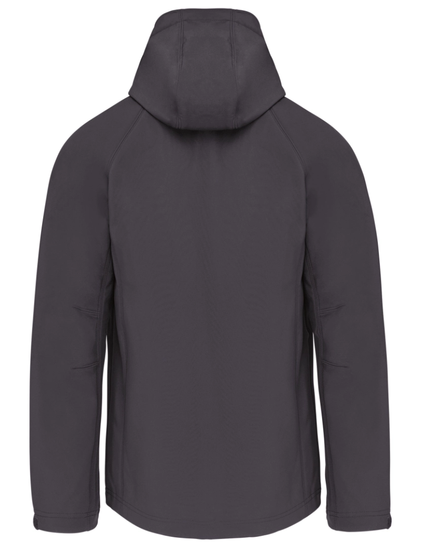 imagem de Ballin Est. 2013 Softshell Hooded Jas Cinza3