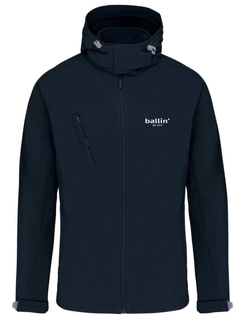 Ballin Est. 2013 - Ballin Est. 2013 Softshell Hooded Jas Azul