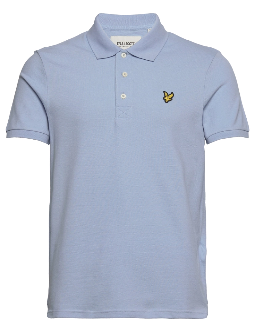 imagem de Lyle & Scott Plain Polo Shirt Azul2