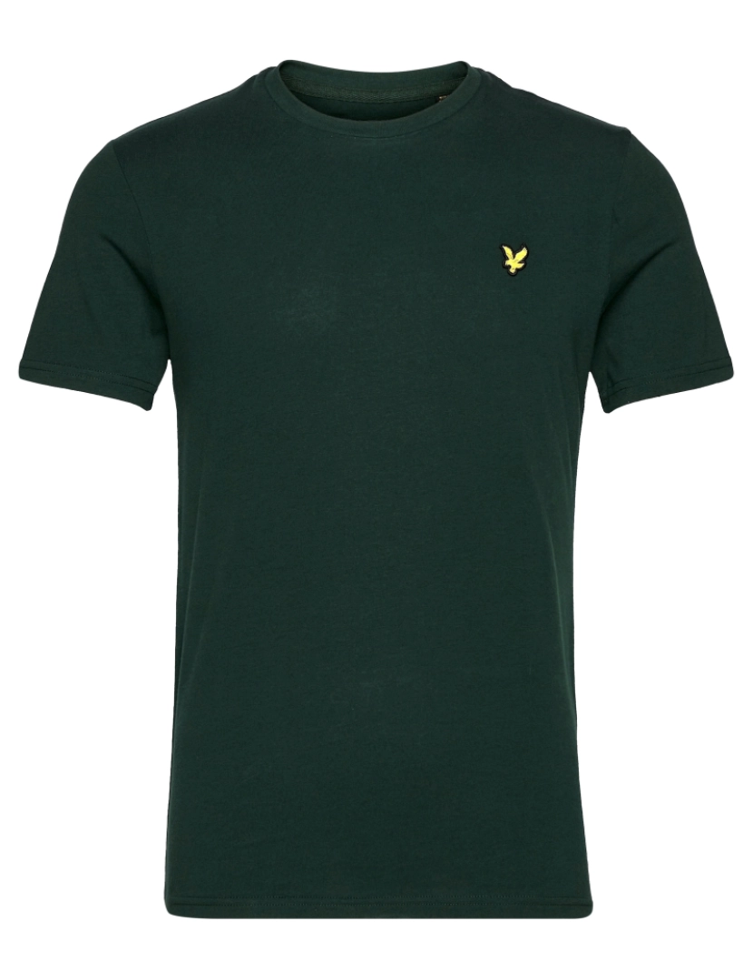 Lyle & Scott - Lyle & Scott Plain T-Shirt Verde