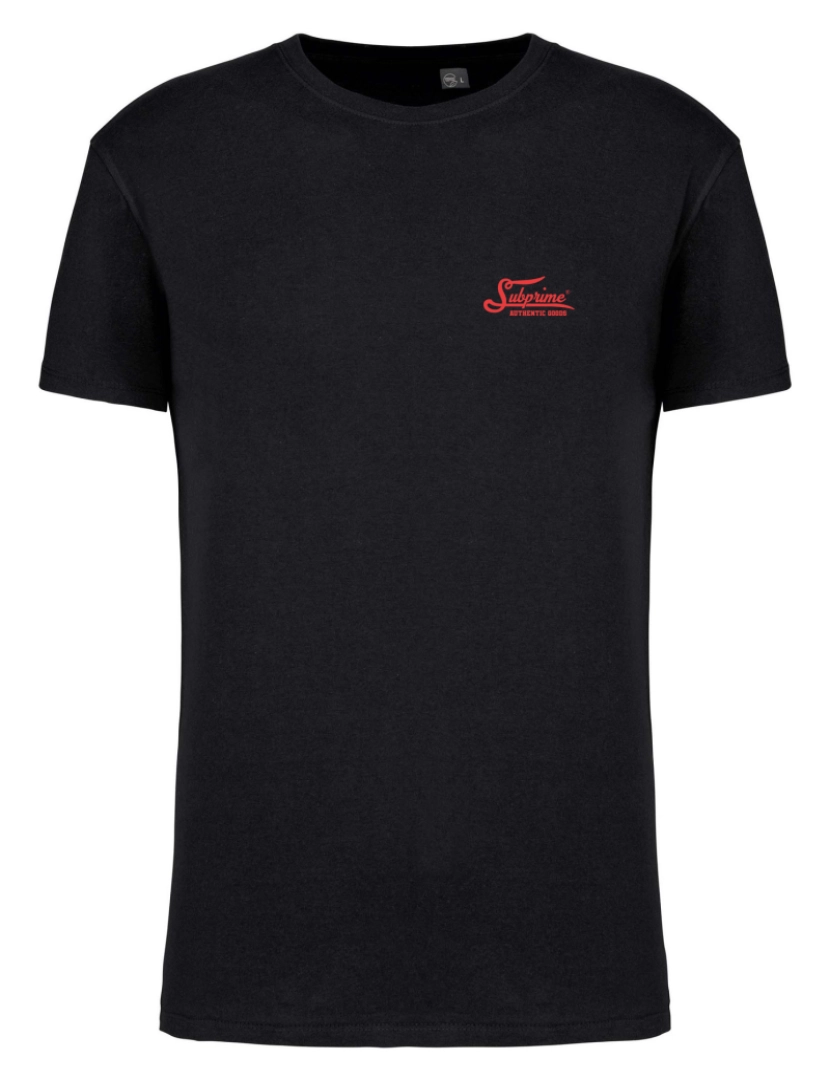 imagem de Subprime Small Logo Shirt Negro1