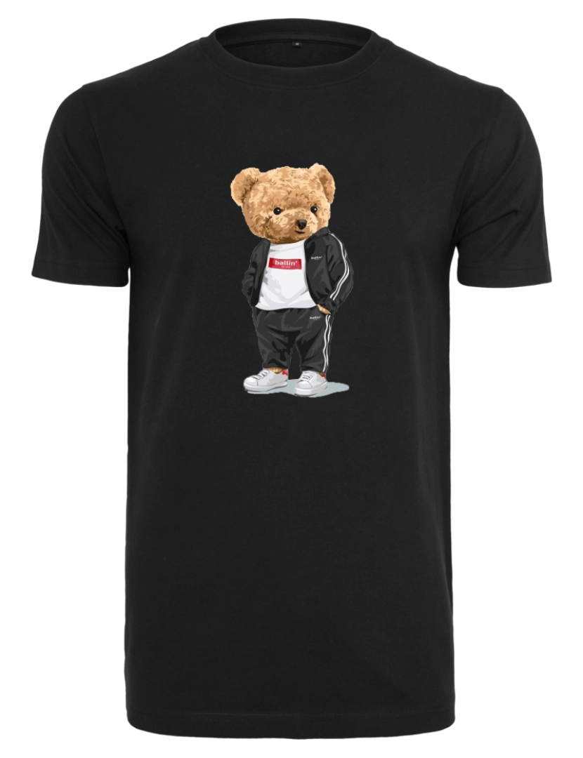 imagem de Ballin Est. 2013 Bear Tracksuit Tee Negro2