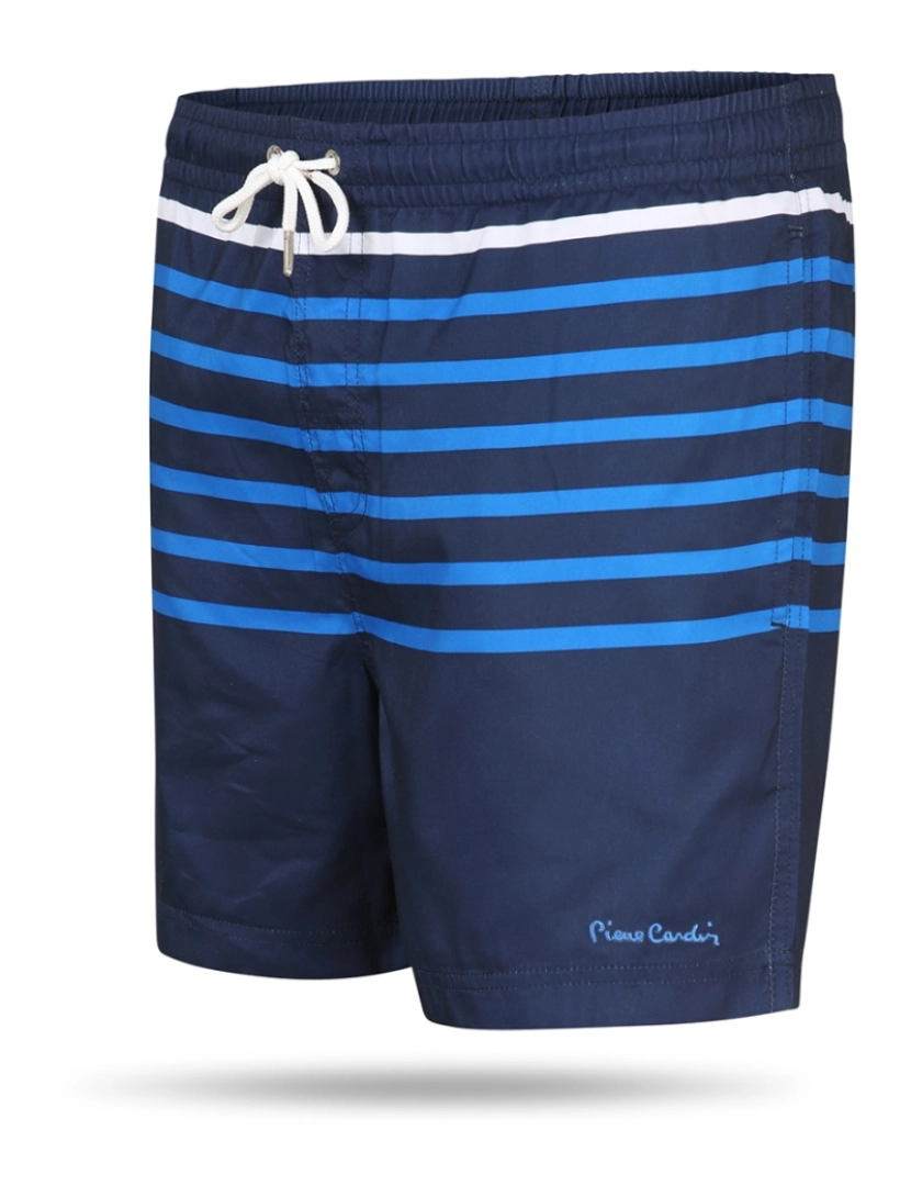 Pierre Cardin  - Pierre Cardin Swim Short Stripe Azul