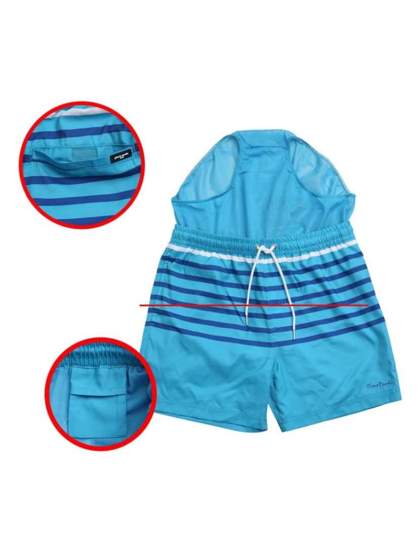 imagem de Pierre Cardin Swim Short Stripe Azul3