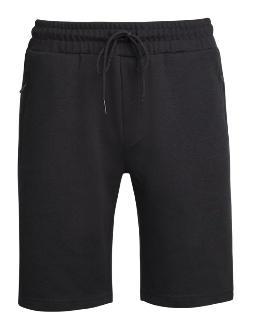 Mario Russo - Mario Russo Pique Short Negro