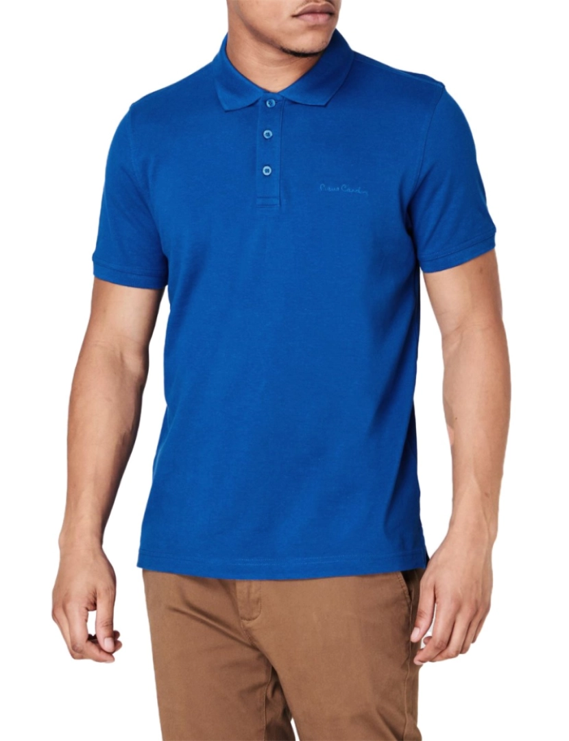 imagem de Pierre Cardin Classic Polo Azul3