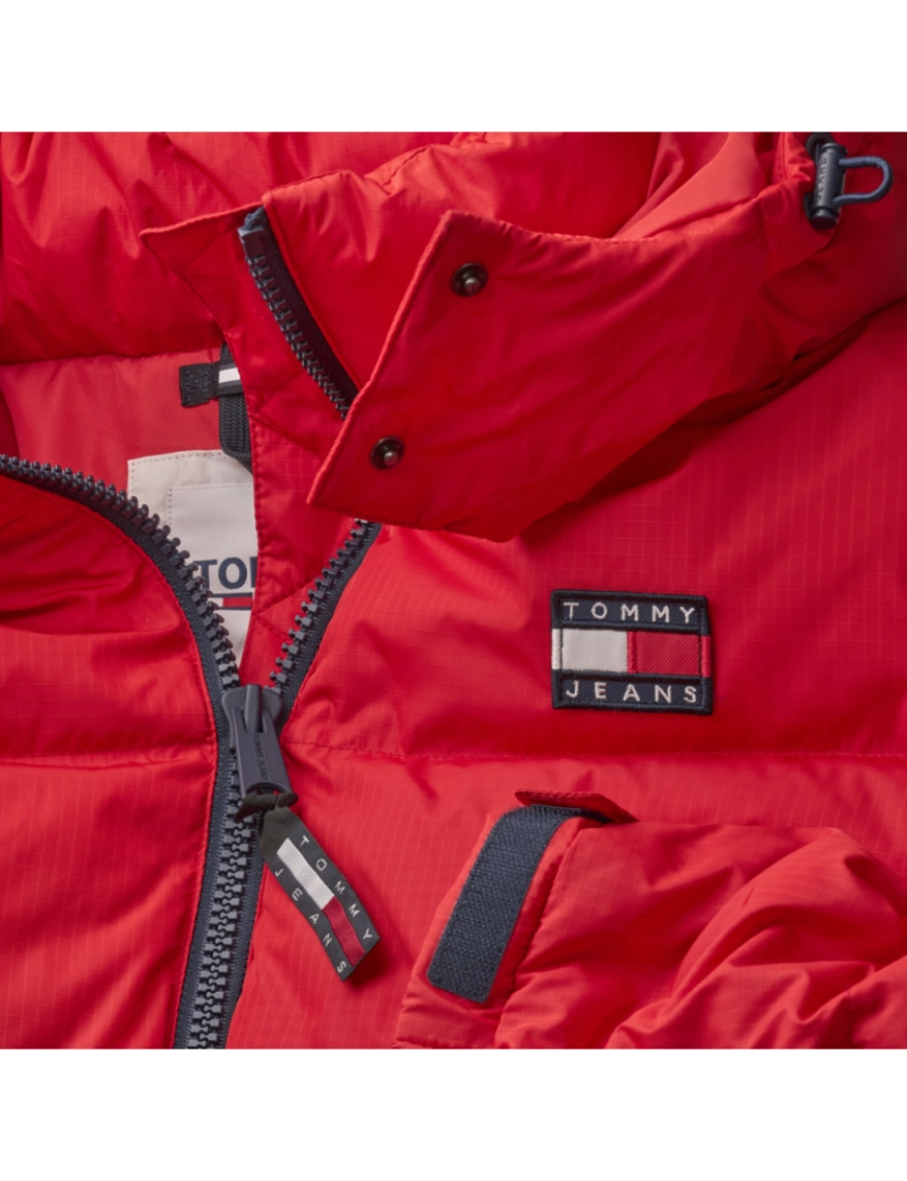 imagem de Tommy Jeans Alaska Puffer Jacket Vermelho5