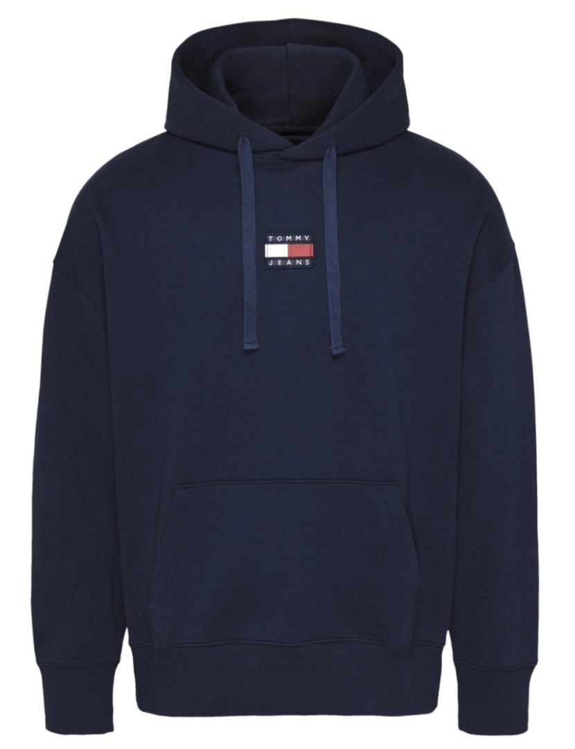 Tommy Jeans - Tommy Jeans Badge Hoodie Azul