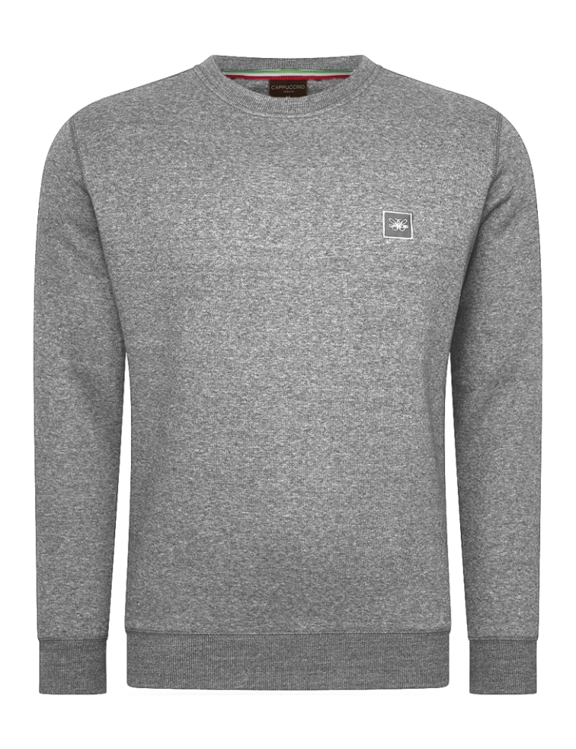 imagem de Cappuccino Italia Sweater Grijs Cinza1