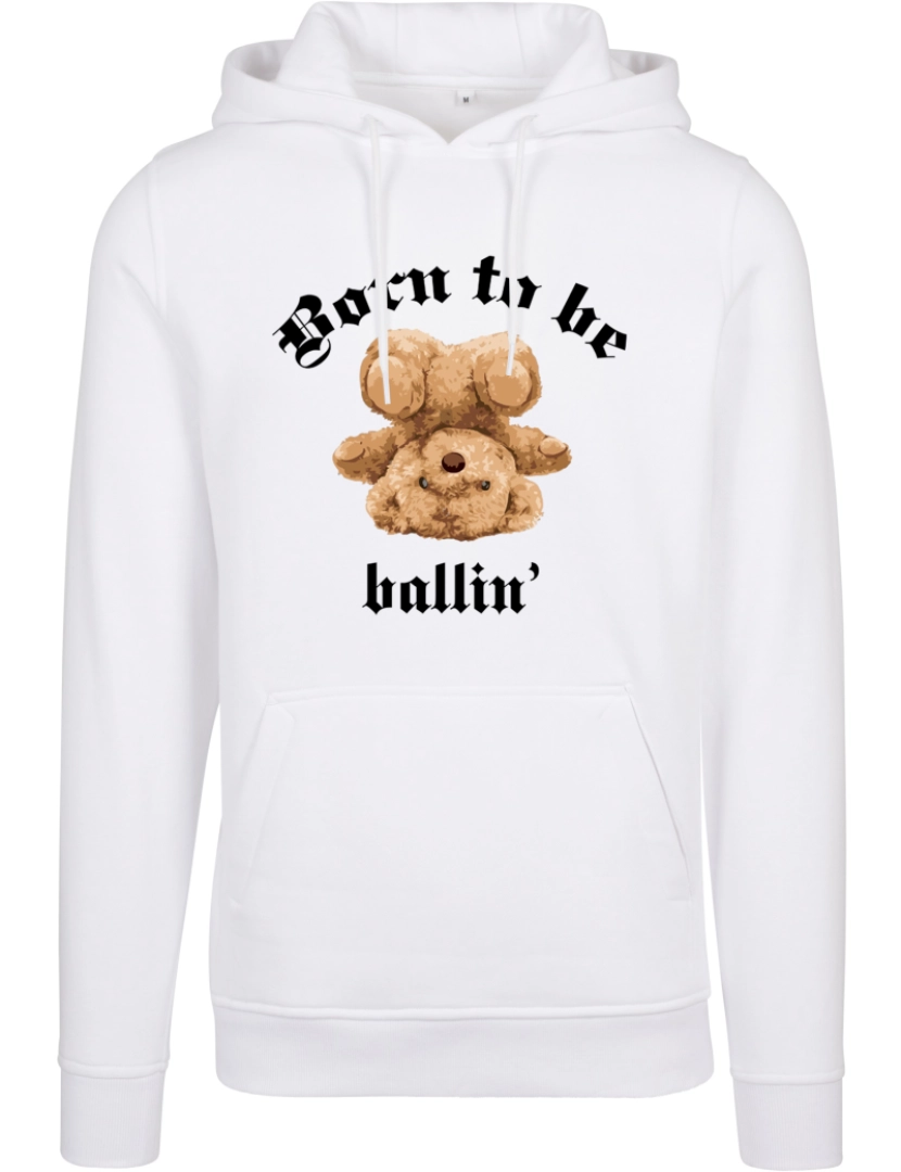 imagem de Ballin Est. 2013 Born To Be Hoodie Branco1