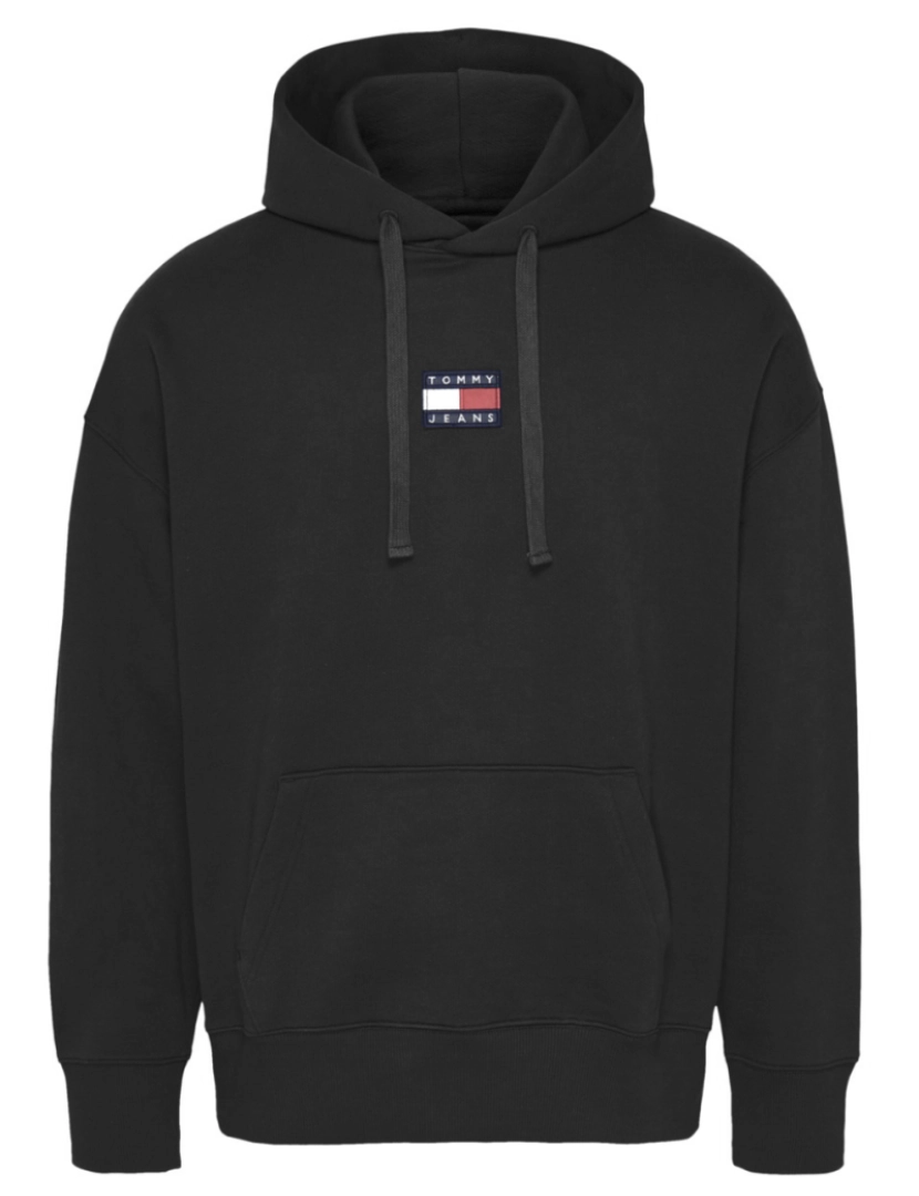 Tommy Jeans - Tommy Jeans Badge Hoodie Negro