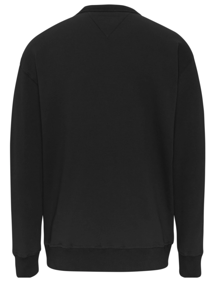 imagem de Tommy Jeans Reg Linear Placement Crew Sweater Negro3