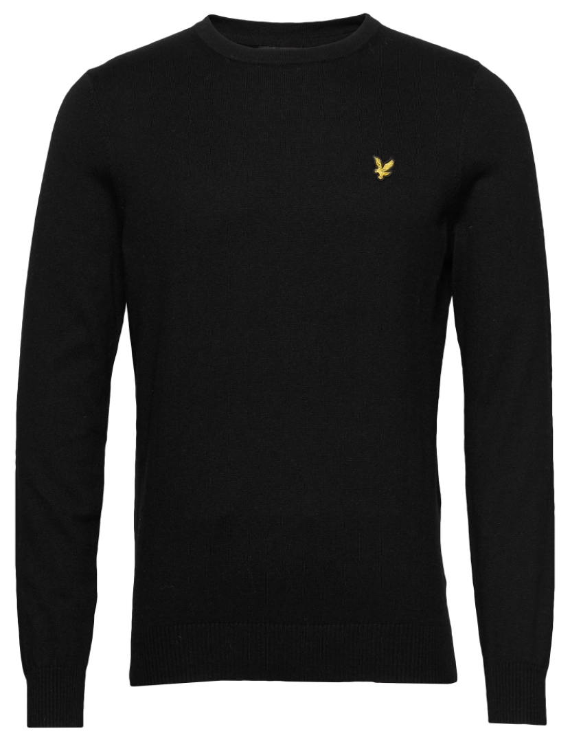 Lyle & Scott - Lyle & Scott Crew Neck Sweatshirt Negro