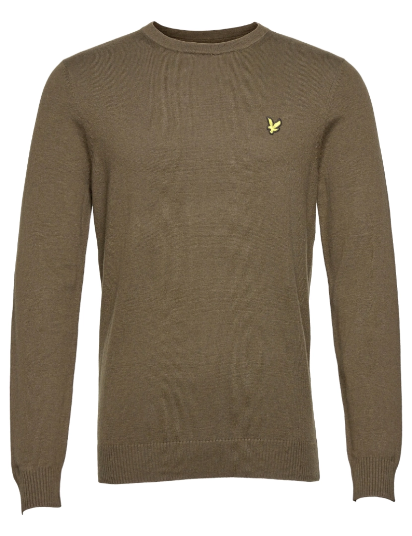 imagem de Lyle & Scott Crew Neck Sweatshirt Verde1