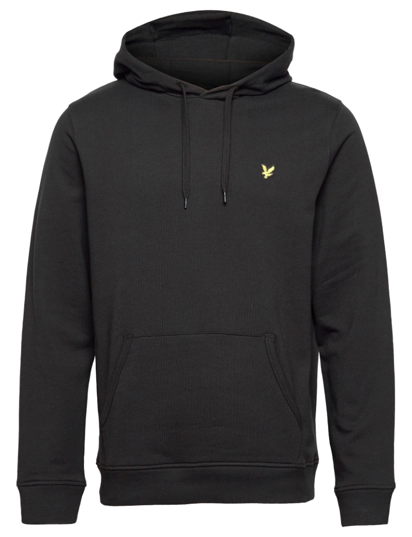 imagem de Lyle & Scott Pullover Hoodie Negro1