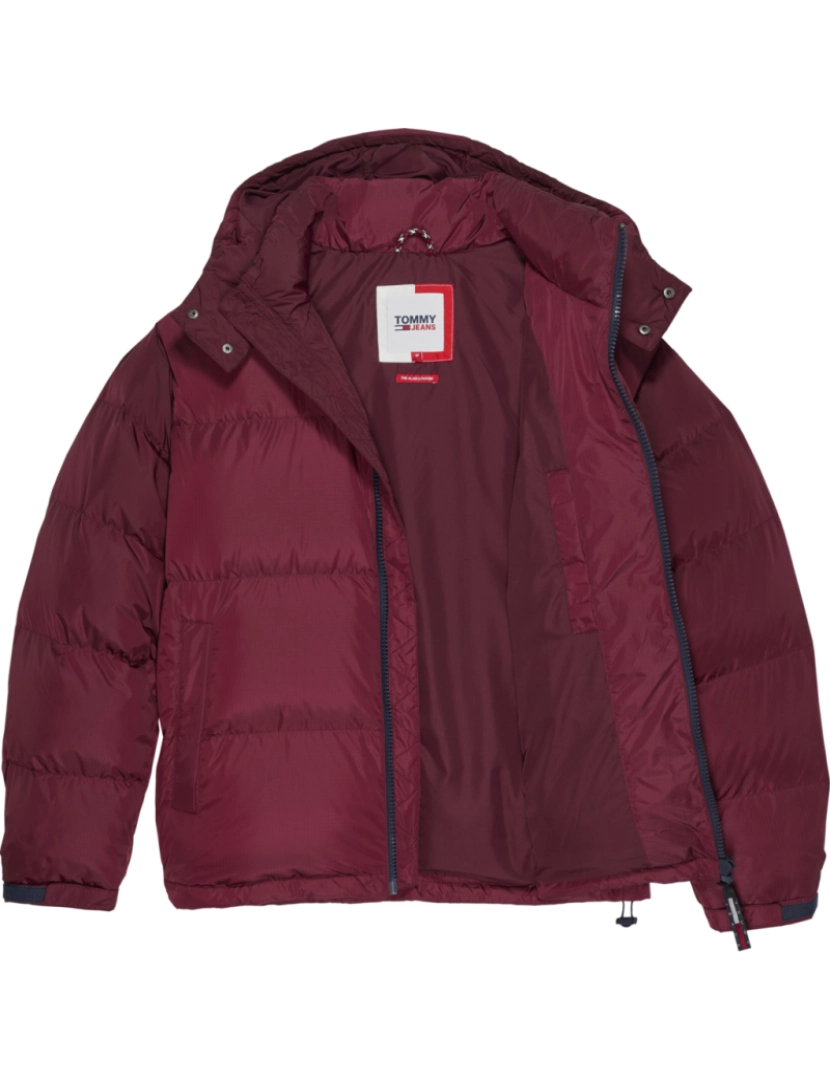 imagem de Tommy Jeans Alaska Puffer Jacket Vermelho4