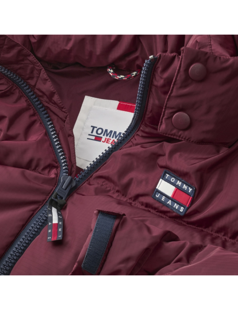 imagem de Tommy Jeans Alaska Puffer Jacket Vermelho5