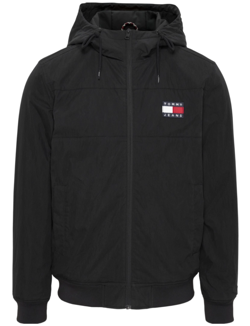 imagem de Tommy Jeans Fleece Lined Shell Jacket Negro2