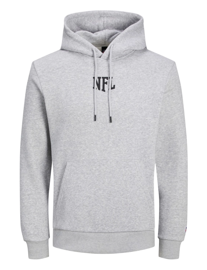 imagem de Jack & Jones Jconfl Basic Sweat Hood Cinza1