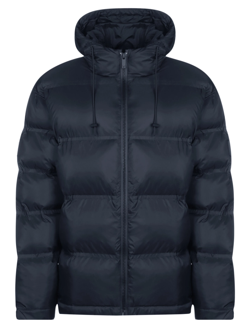 imagem de Lyle & Scott Sculptural Puffer Jacket Azul1